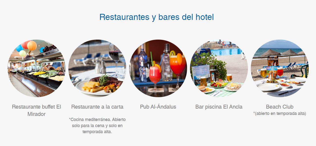 Bares y Restaurantes del Hotel Marbella Playa