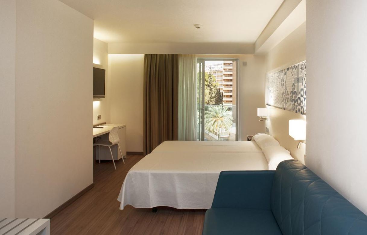 Habitaciones del hotel Port Benidorm oferta habitación Individual Vacaciones Singles