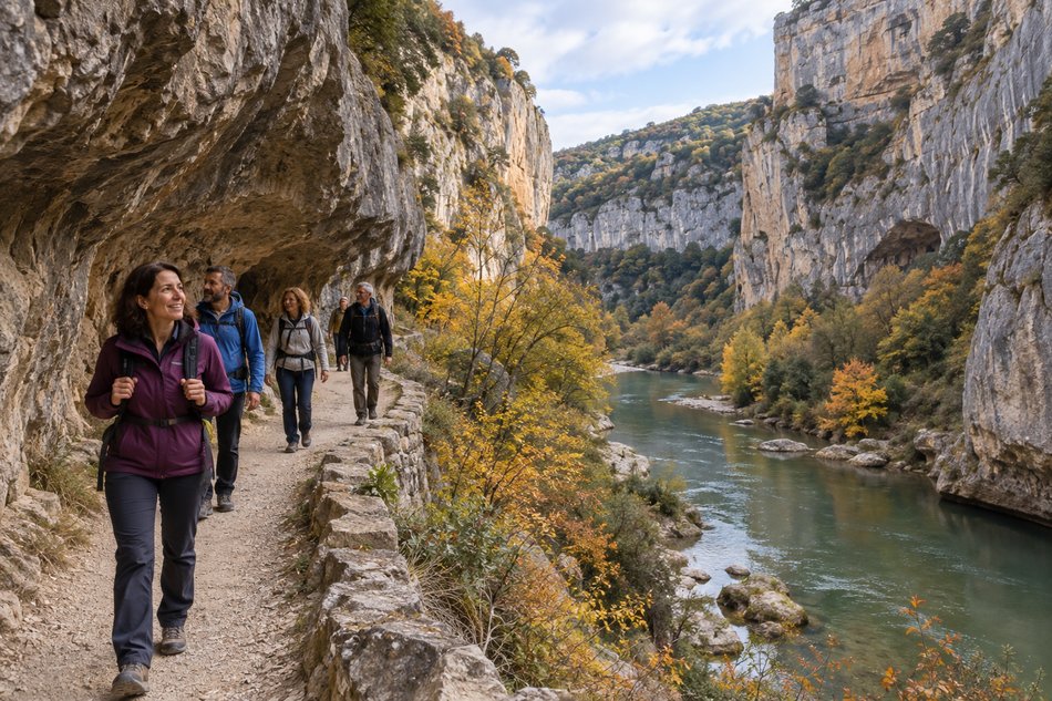 Ruta de senderismo por la Foz de Lumbier