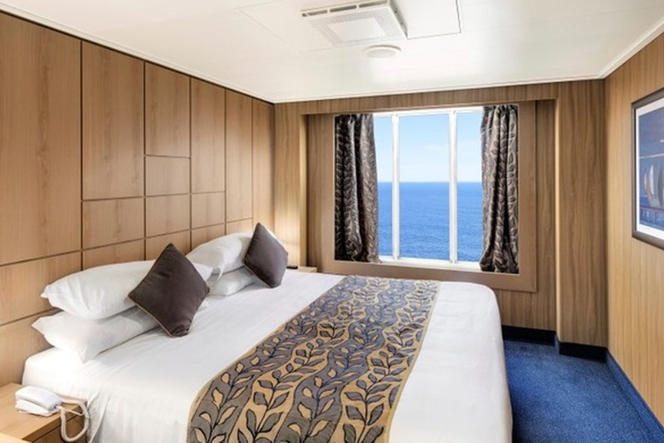 Camarote exterior con ventana