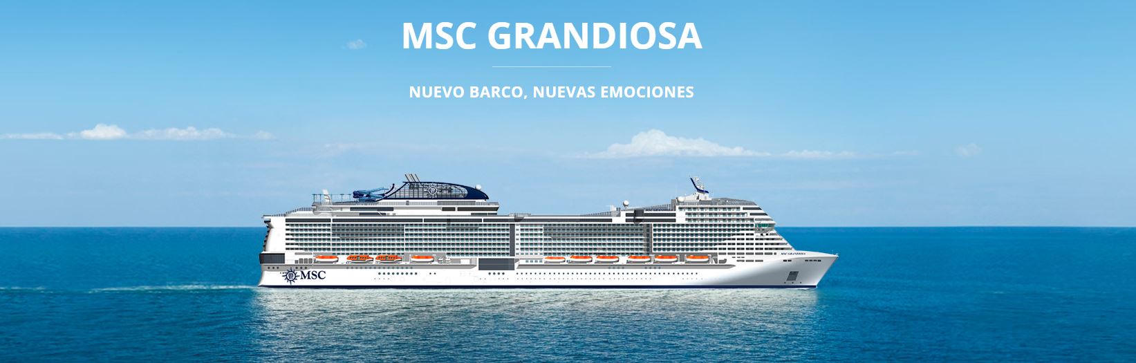 Oferta Crucero de Lujo MSC Grandiosa Mediterraneo 2020