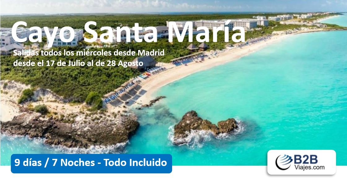 Oferta de viajes para singles a Cuba Cayo Santa Maria