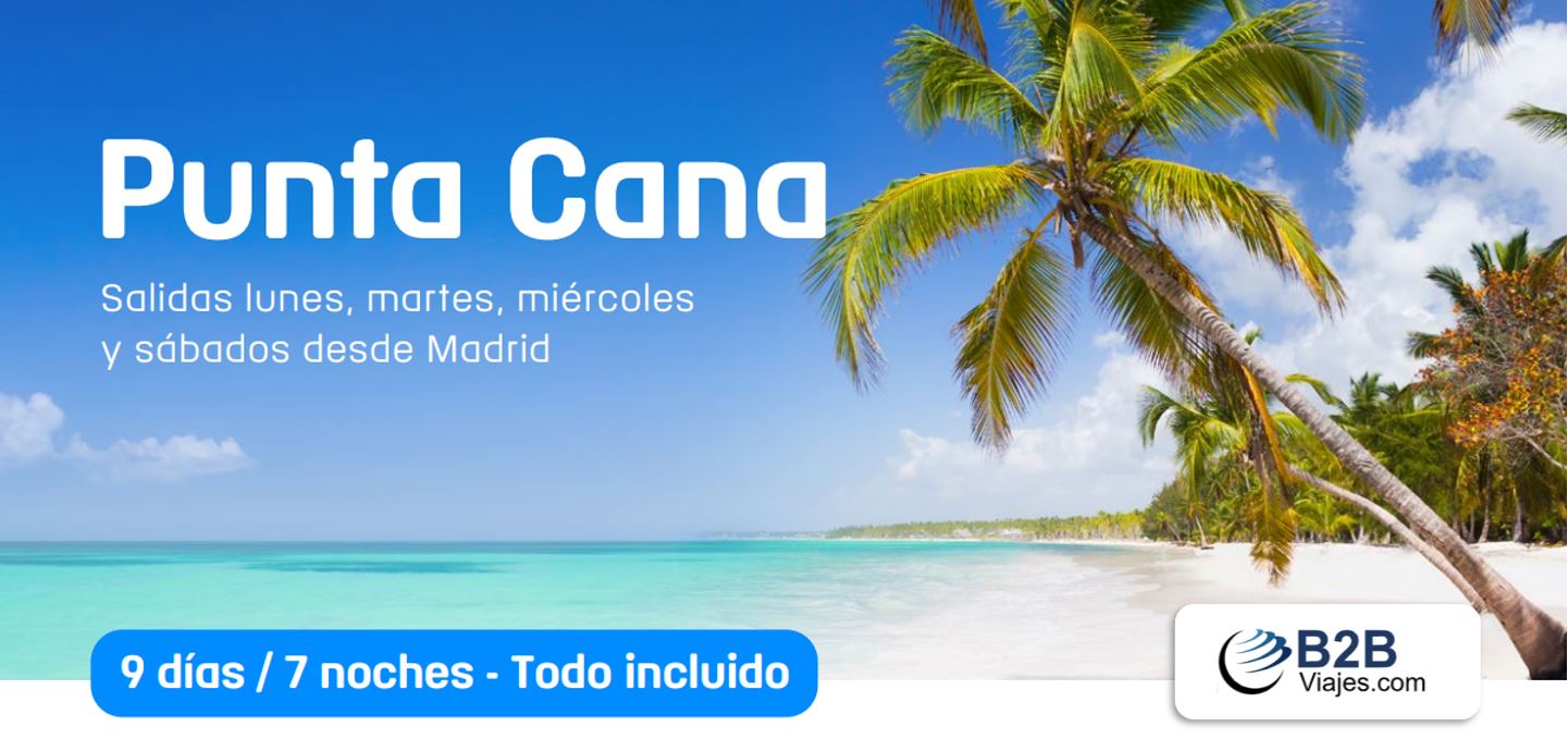 Ofertas Punta Cana Todo Incluido con salida desde Madrid