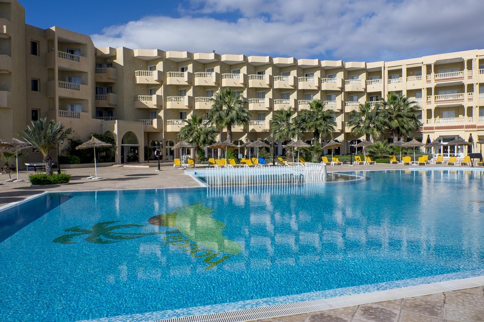 Piscina exterior del Houda Yasmine Marina & Spa