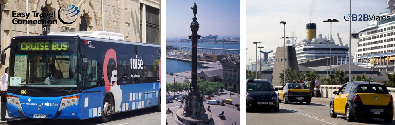 Como llegar al puerto de Barcelona Port Bus o taxi a terminal de cruceros B2Bviajes