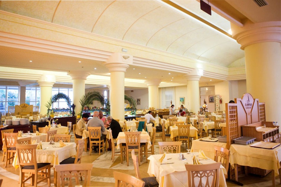 Restaurante buffet del Hotel El Mouradi Hammamet