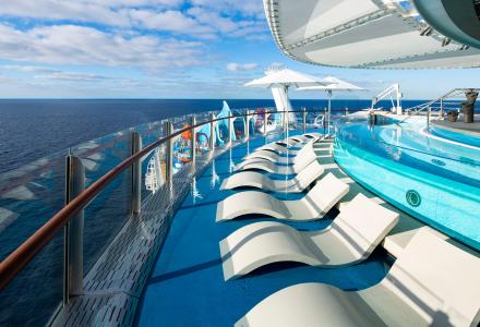Piscina del barco Wonder of the Seas de Royal Caribbean