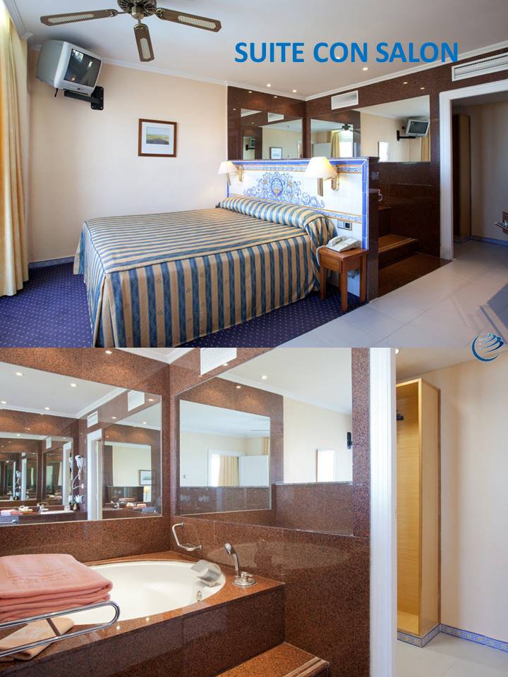 Habitación Suite con Salón Hotel Playa Sol Roquetas Almeria